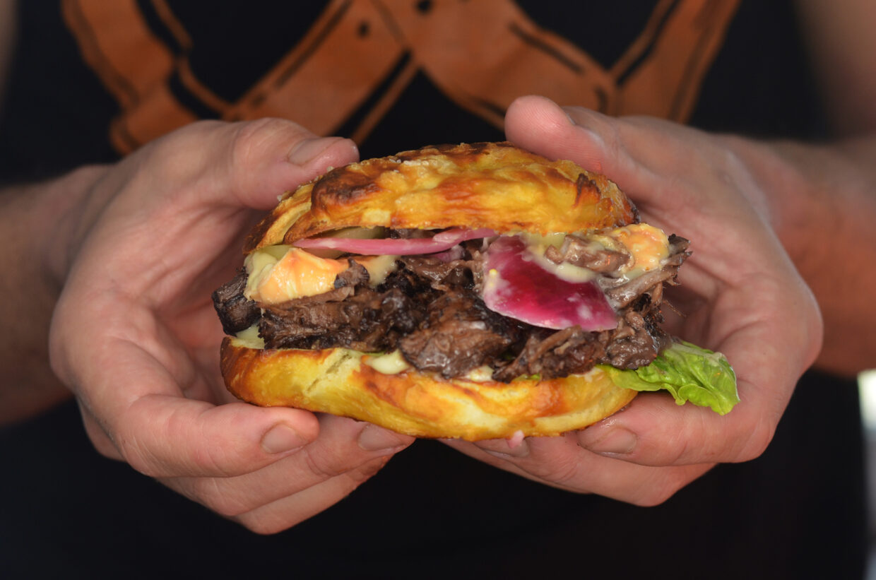 bretzel burger bourguignon