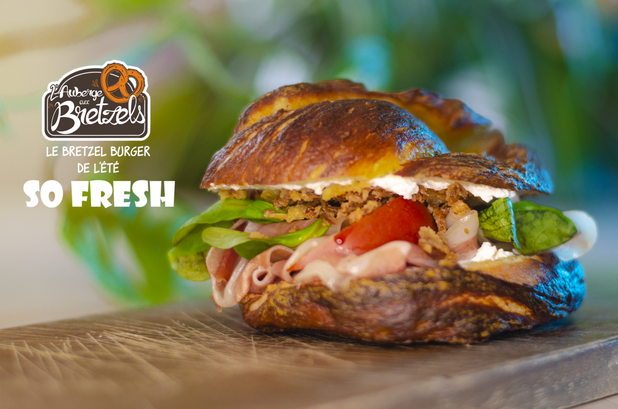 bretzel burger de l'été